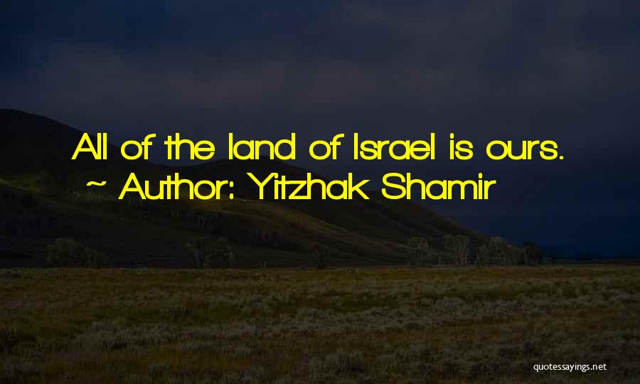 Yitzhak Shamir Quotes 157832