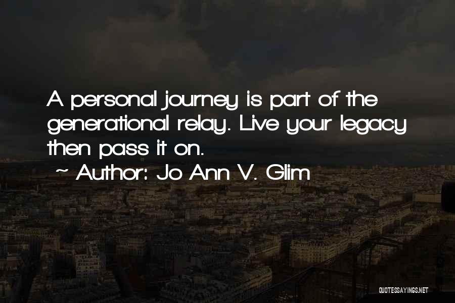 Yiyeceklerin Besin Quotes By Jo Ann V. Glim