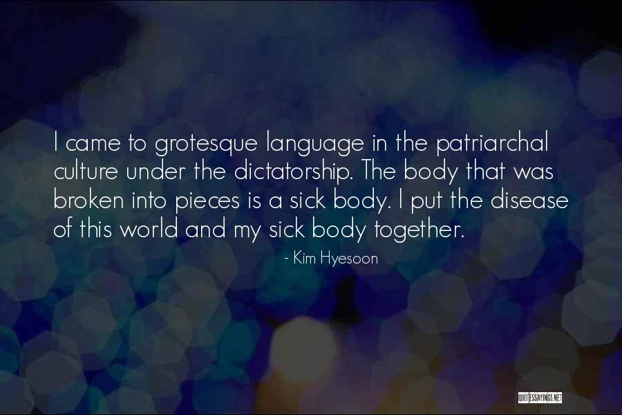Ylpe Sti Quotes By Kim Hyesoon Ylpe Sti Quotes By Kim Hyesoon