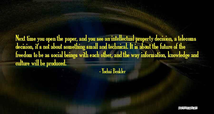 Yochai Benkler Quotes 2185131