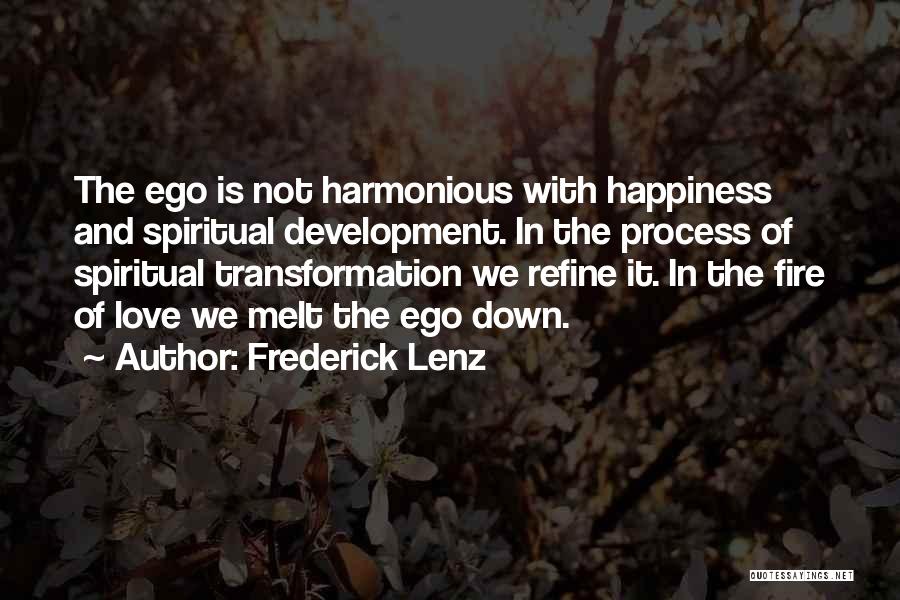 Yoga And Happiness Quotes By Frederick Lenz