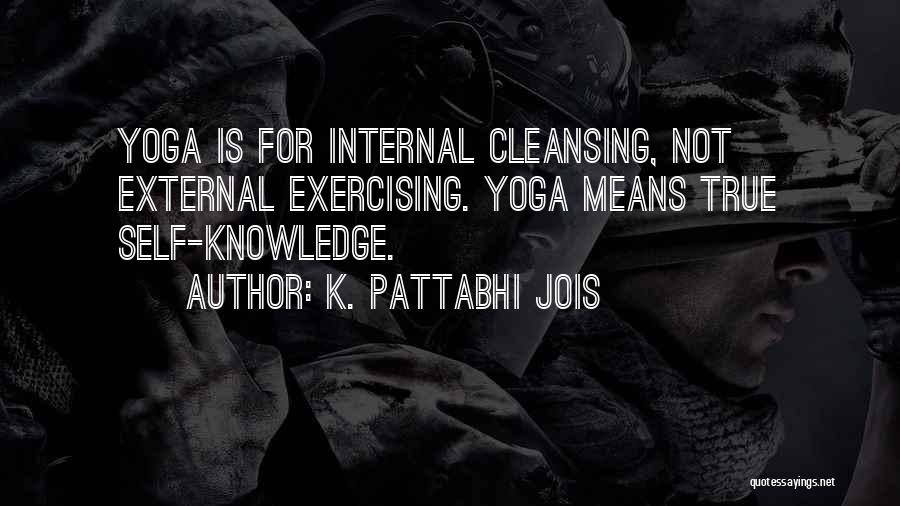 Yoga Cleansing Quotes By K. Pattabhi Jois