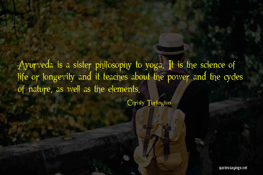 Yoga In Nature Quotes By Christy Turlington Yoga In Nature Quotes By Christy Turlington