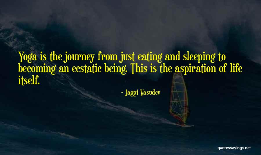 Yoga Is A Journey Quotes By Jaggi Vasudev Yoga Is A Journey Quotes By Jaggi Vasudev
