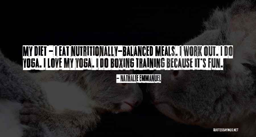 Yoga Is Fun Quotes By Nathalie Emmanuel Yoga Is Fun Quotes By Nathalie Emmanuel