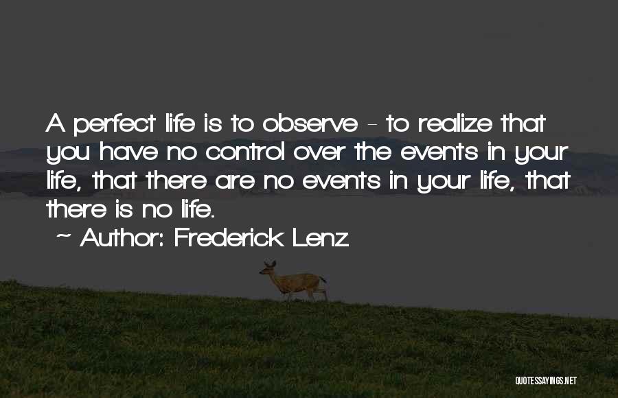 Yoga Is Life Quotes By Frederick Lenz