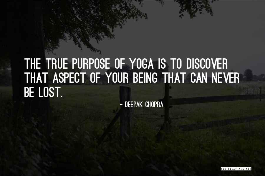 Yoga Is Quotes By Deepak Chopra