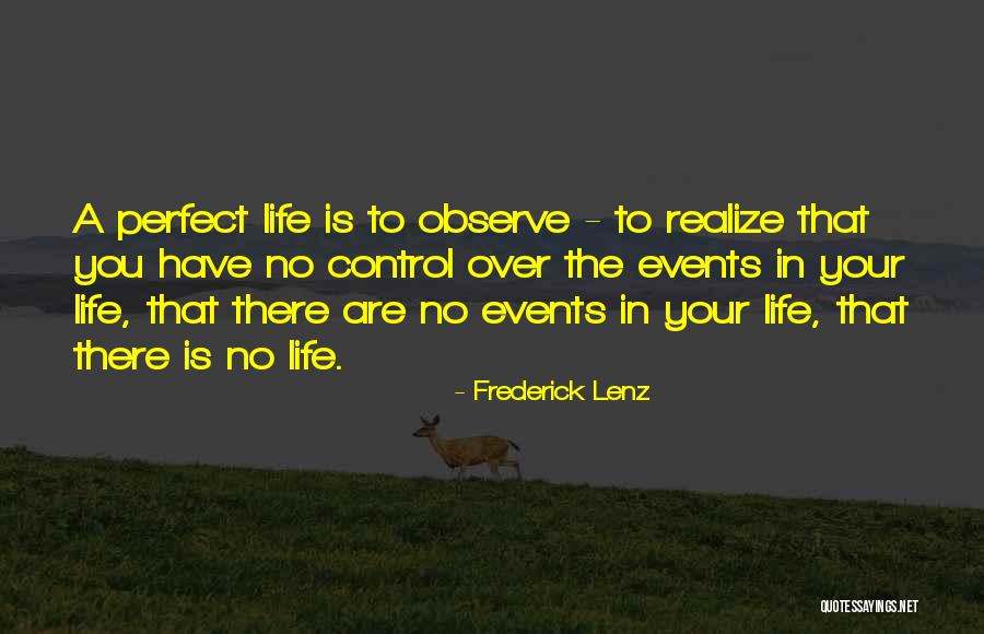 Yoga Life Quotes By Frederick Lenz