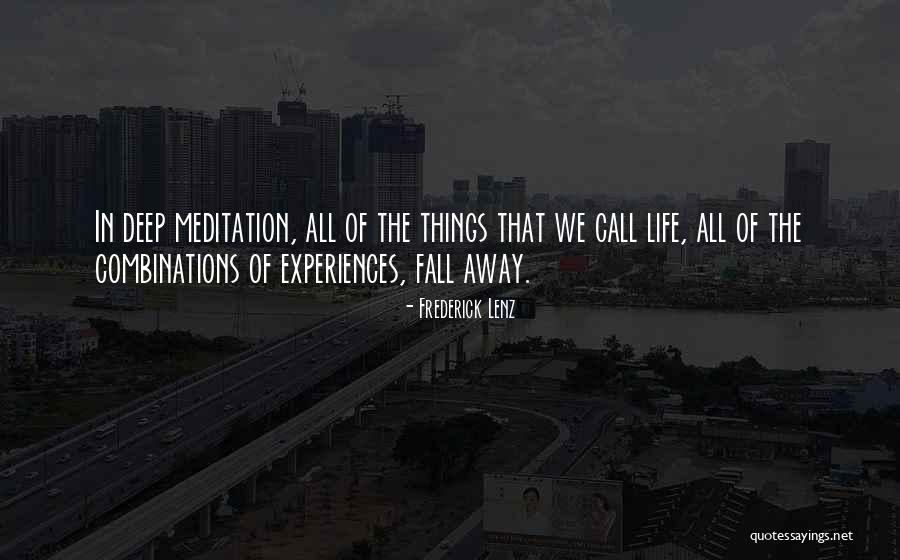 Yoga Meditation Quotes By Frederick Lenz Yoga Meditation Quotes By Frederick Lenz