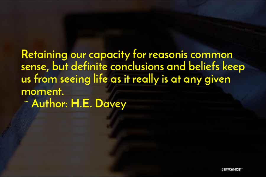 Yoga Meditation Quotes By H.E. Davey
