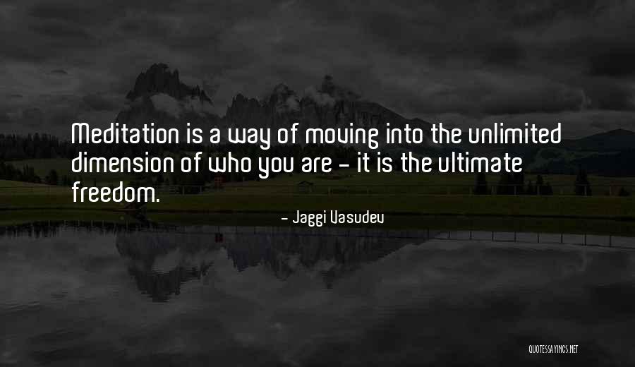 Yoga Meditation Quotes By Jaggi Vasudev