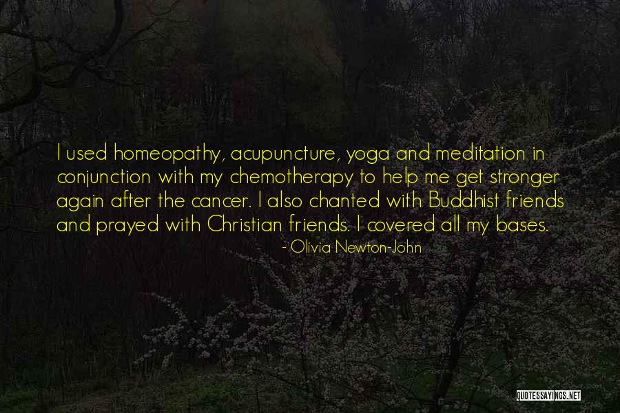 Yoga Meditation Quotes By Olivia Newton-John Yoga Meditation Quotes By Olivia Newton-John