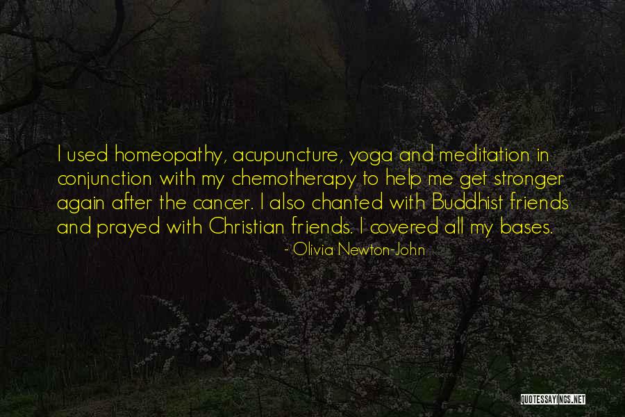 Yoga Meditation Quotes By Olivia Newton-John