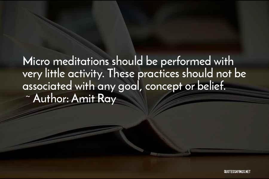 Yoga Meditations Quotes By Amit Ray