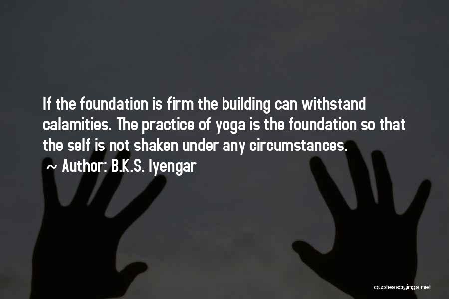 Yoga Practice Quotes By B.K.S. Iyengar