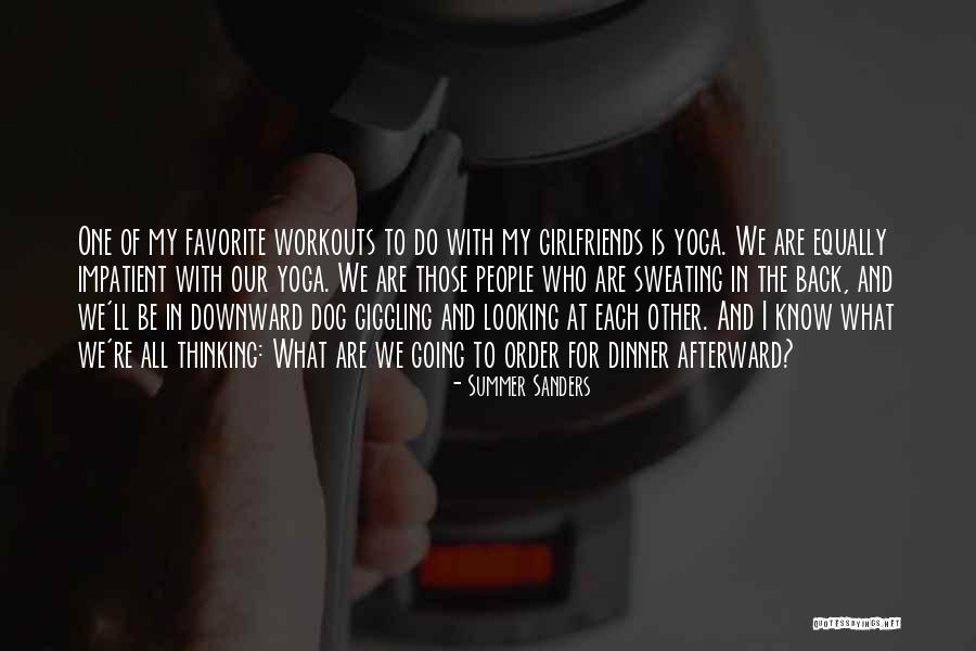 Yoga With Dog Quotes By Summer Sanders Yoga With Dog Quotes By Summer Sanders
