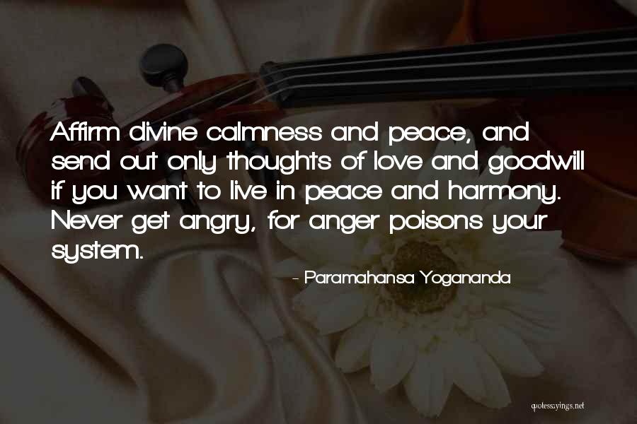 Yogananda Peace Quotes By Paramahansa Yogananda