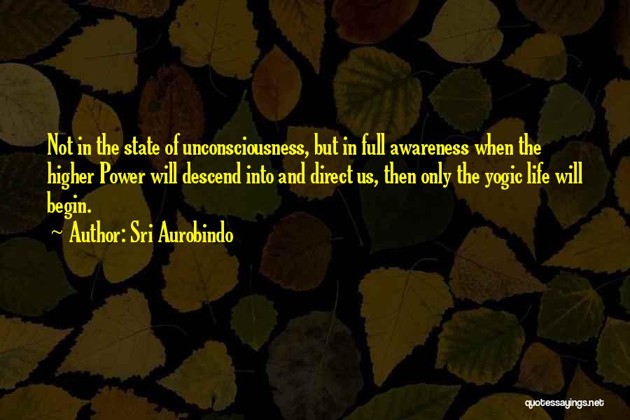 Yogic Life Quotes By Sri Aurobindo