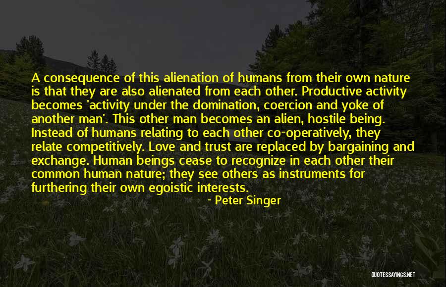 Yoke Quotes By Peter Singer