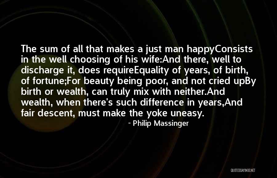 Yoke Quotes By Philip Massinger