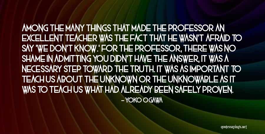 Yoko Ogawa Quotes 1925156