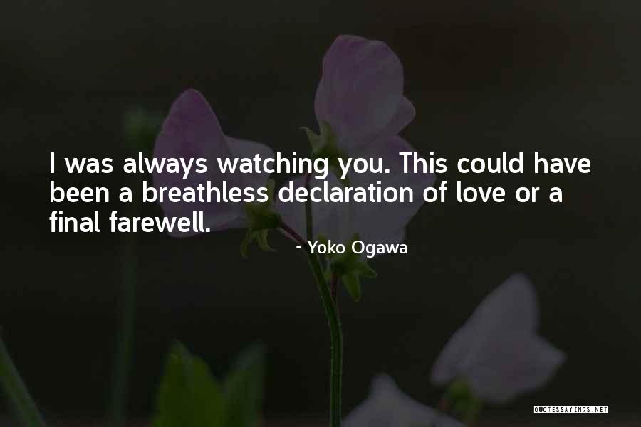 Yoko Ogawa Quotes 961254