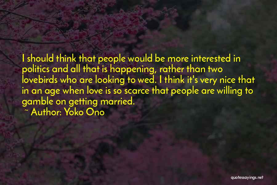 Yoko Ono Quotes 323440