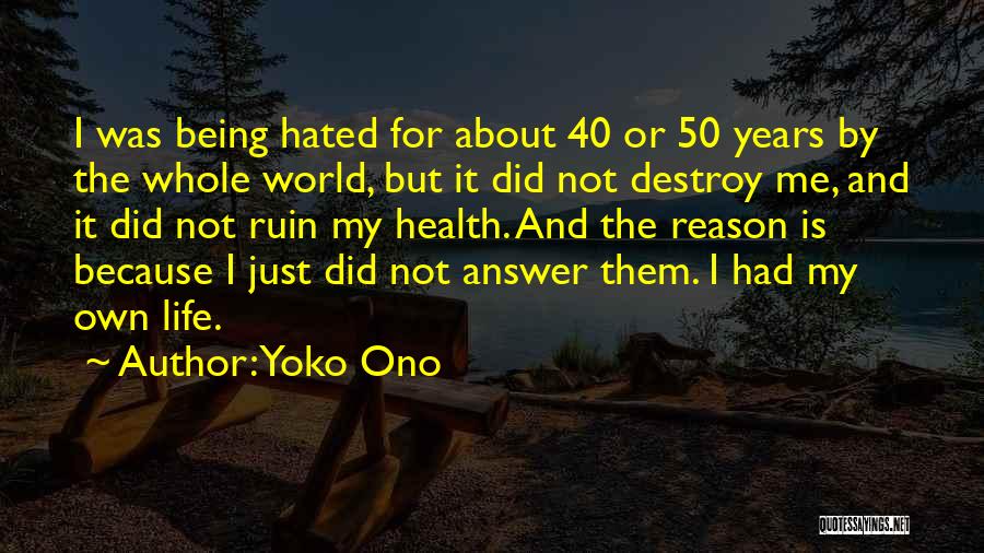 Yoko Ono Quotes 797822