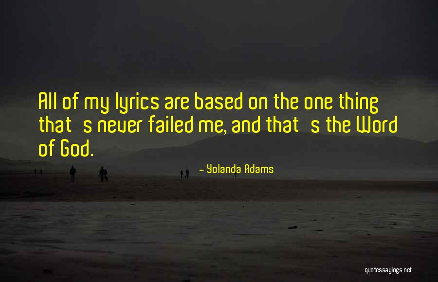 Yolanda Adams Quotes 330285