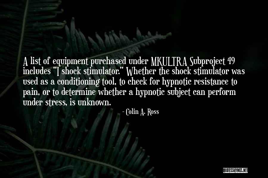 Yolky Discharge Quotes By Colin A. Ross Yolky Discharge Quotes By Colin A. Ross