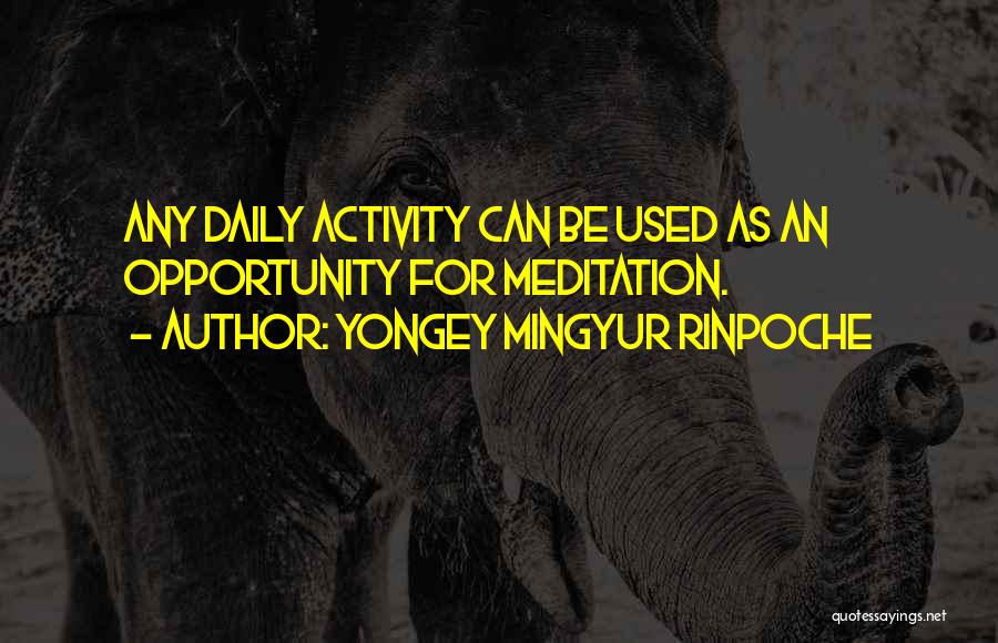 Yongey Mingyur Rinpoche Quotes 1781577