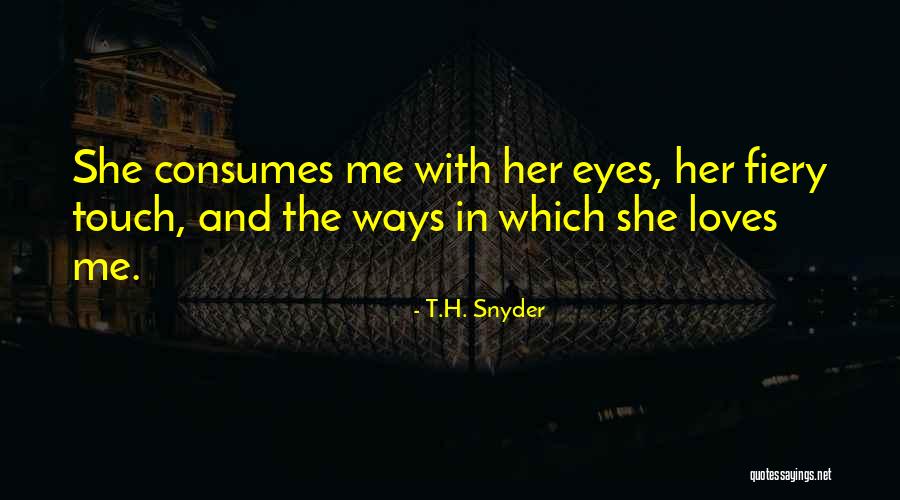 Yongki Karman Quotes By T.H. Snyder Yongki Karman Quotes By T.H. Snyder