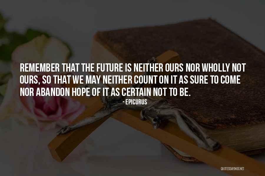 Yoo Se Mi Quotes By Epicurus Yoo Se Mi Quotes By Epicurus