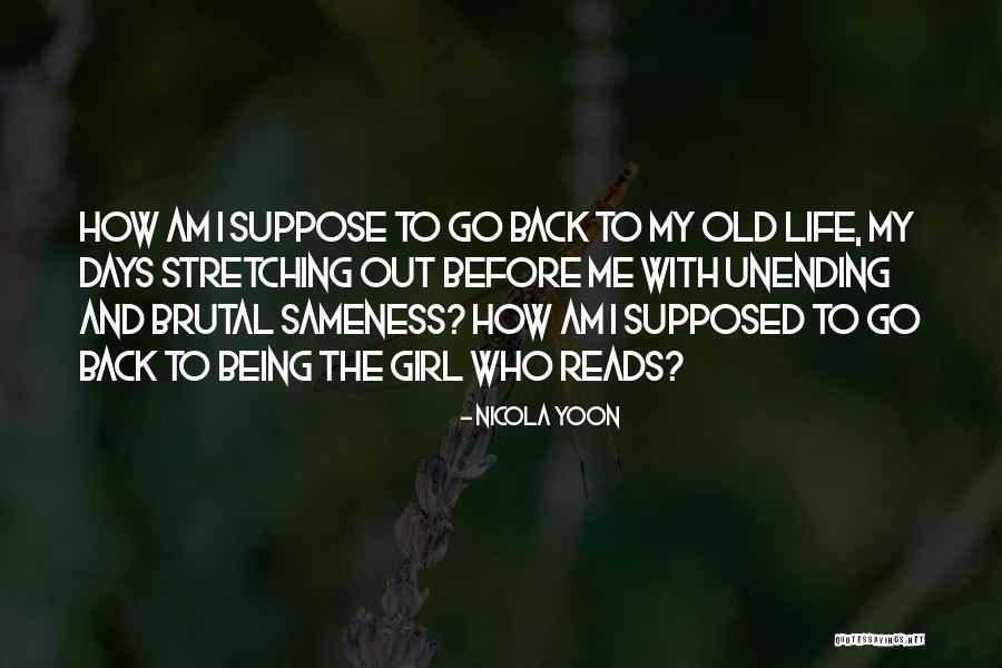 Yoon Quotes By Nicola Yoon Yoon Quotes By Nicola Yoon