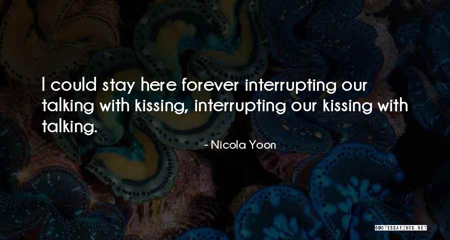 Yoon Quotes By Nicola Yoon Yoon Quotes By Nicola Yoon