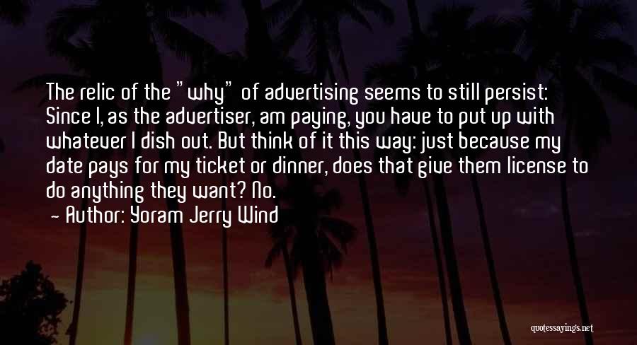 Yoram Jerry Wind Quotes 1086424