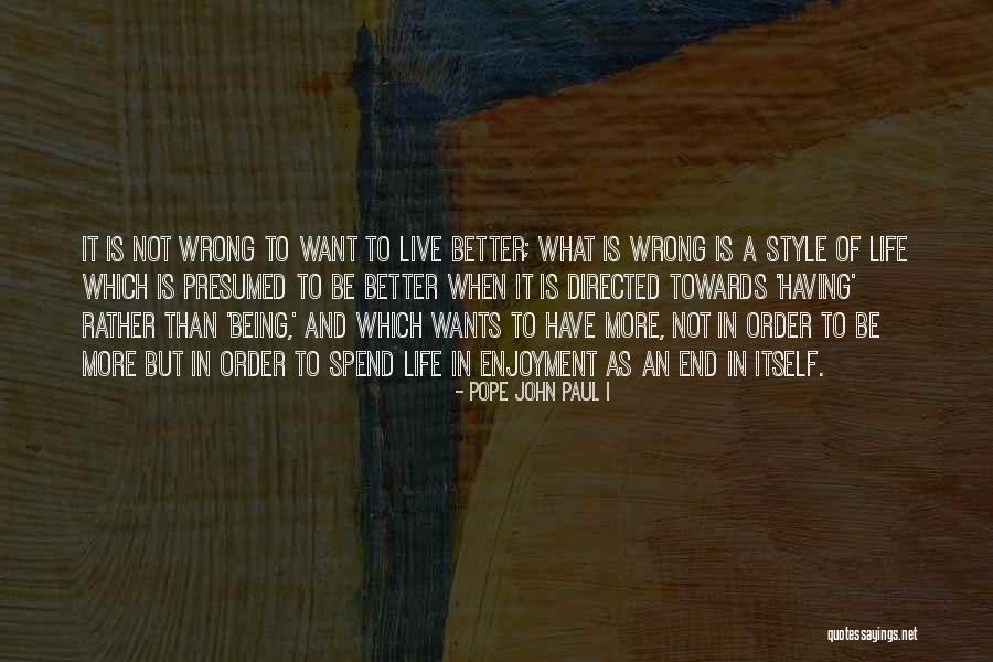 Yoren Death Quotes By Pope John Paul I Yoren Death Quotes By Pope John Paul I