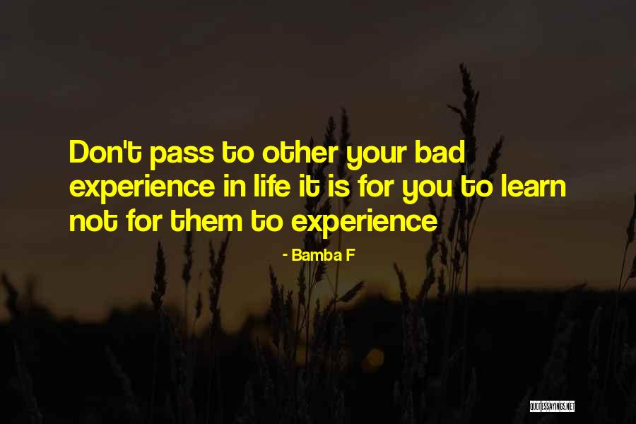 Yoren Got Quotes By Bamba F Yoren Got Quotes By Bamba F