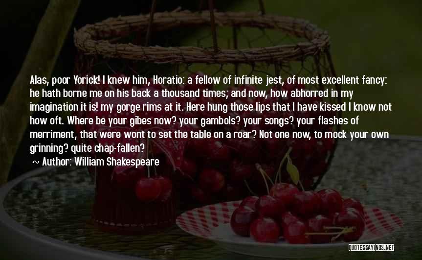 Yorick Shakespeare Quotes By William Shakespeare