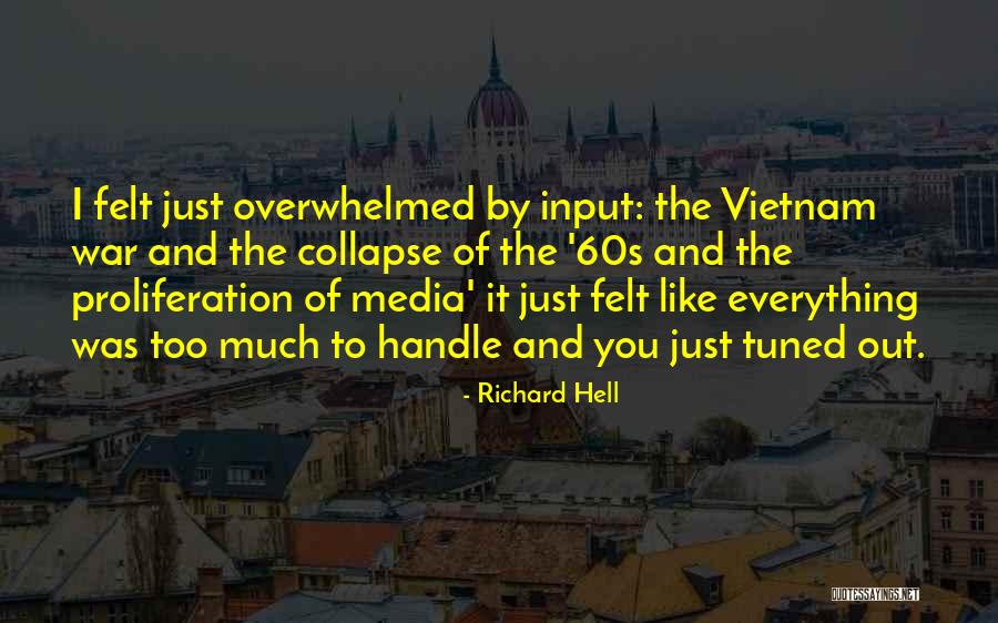 Yorucu Sozler Quotes By Richard Hell Yorucu Sozler Quotes By Richard Hell