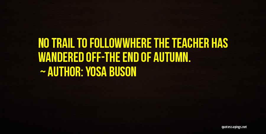 Yosa Buson Quotes 671222