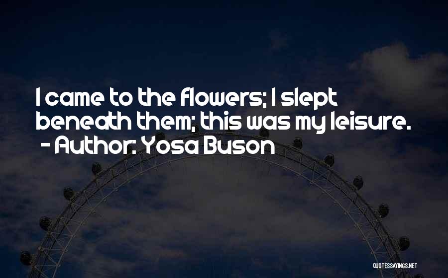 Yosa Buson Quotes 837213