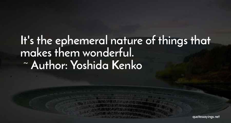 Yoshida Kenko Quotes 688446