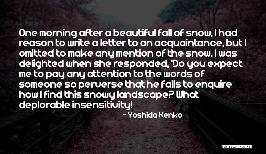 Yoshida Kenko Quotes 708090