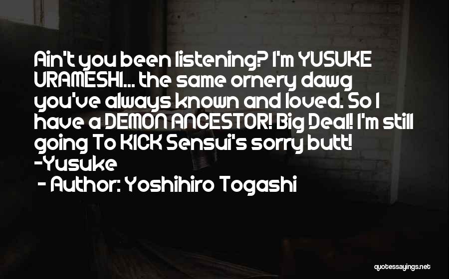 Yoshihiro Togashi Quotes 1024239