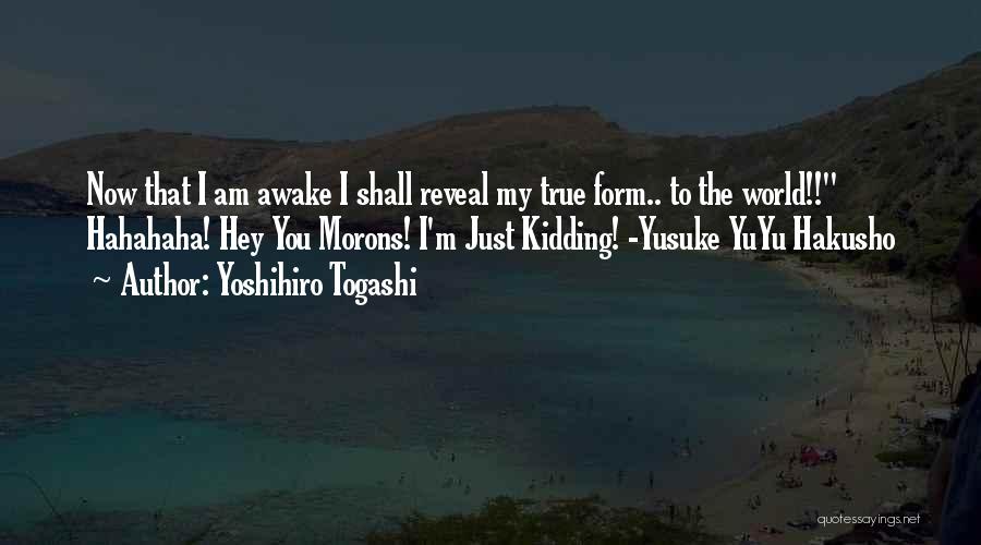 Yoshihiro Togashi Quotes 1473247