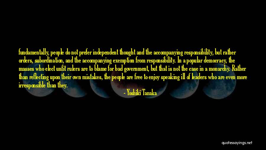 Yoshiki Tanaka Quotes 932575 Yoshiki Tanaka Quotes 932575