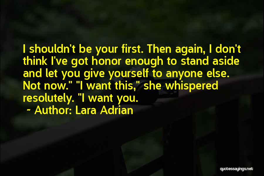 Yoshitake Daily Lives Quotes By Lara Adrian