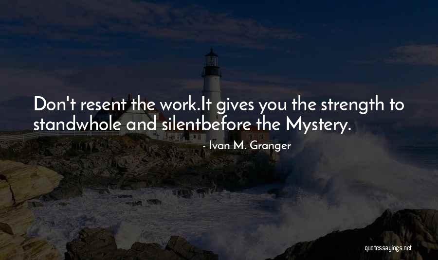 Yoshua Dwayne Quotes By Ivan M. Granger Yoshua Dwayne Quotes By Ivan M. Granger