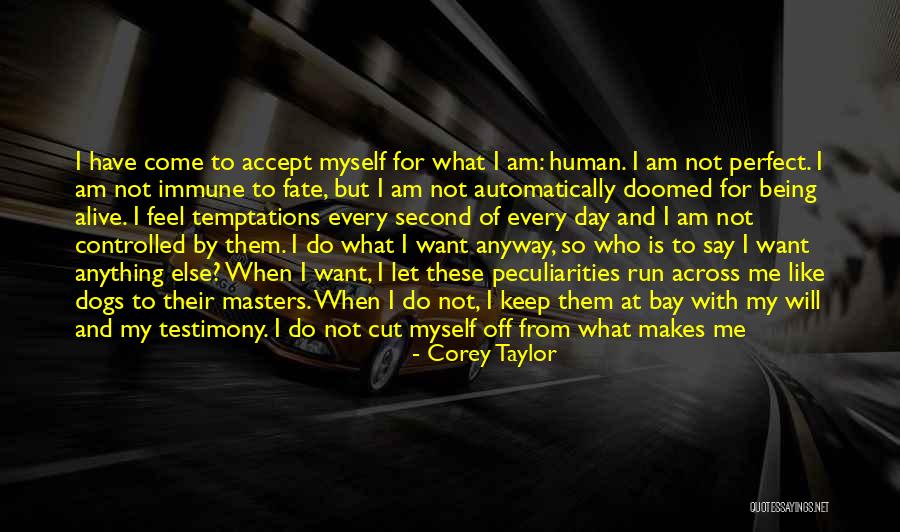 You Accept Me For Who I Am Quotes By Corey Taylor You Accept Me For Who I Am Quotes By Corey Taylor